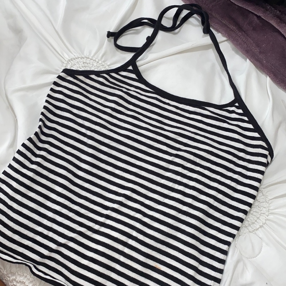 Stripped halter